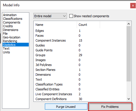 Fix Problems Sketchup Guru