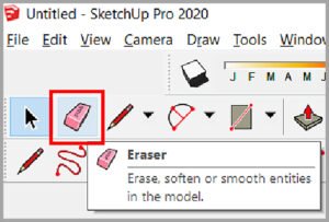 Eraser Tool | Sketchupguru