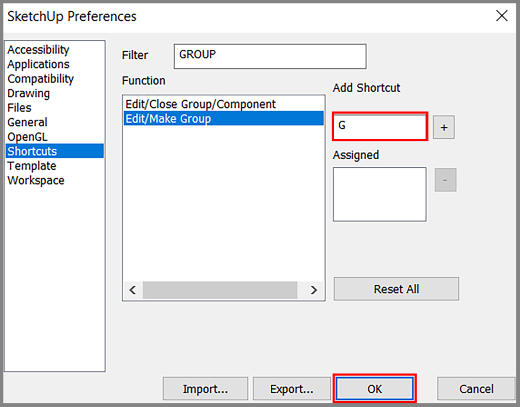 Assigning Groups