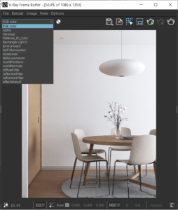 An Introduction to the Vray Frame Buffer in Sketchup 2021