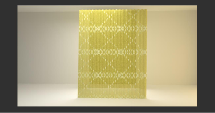 V-ray Two Sided Material For Curtain | V-ray For Sketchup
