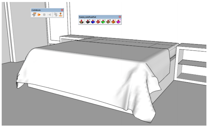 Creating a blanket | Clothworks | SketchUp