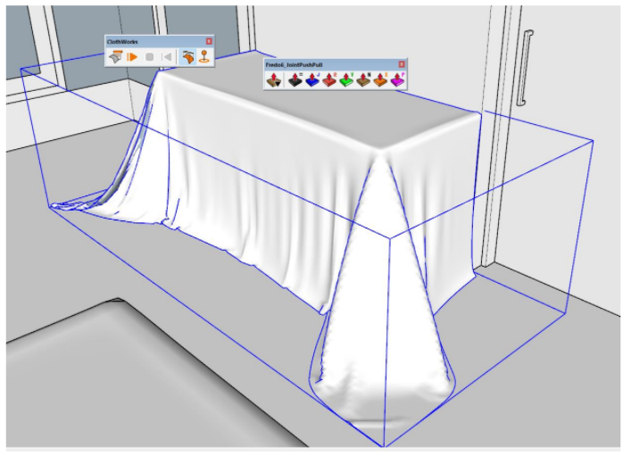 Creating a cloth | Clothworks | SketchUp