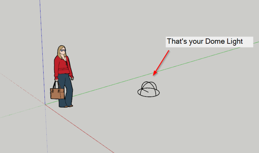 Dome Light | V-ray For Sketchup