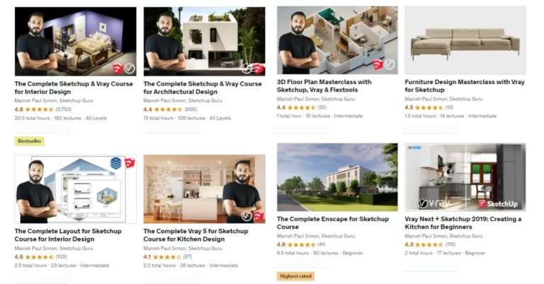 Top 6 Online Courses for Interior Design