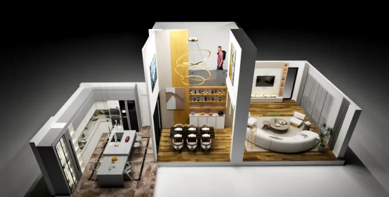 DenizzzK – Student Work – The Complete Sketchup & Vray Course for Interior Design