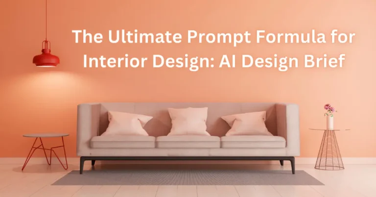 The Ultimate Prompt Formula for Interior Design